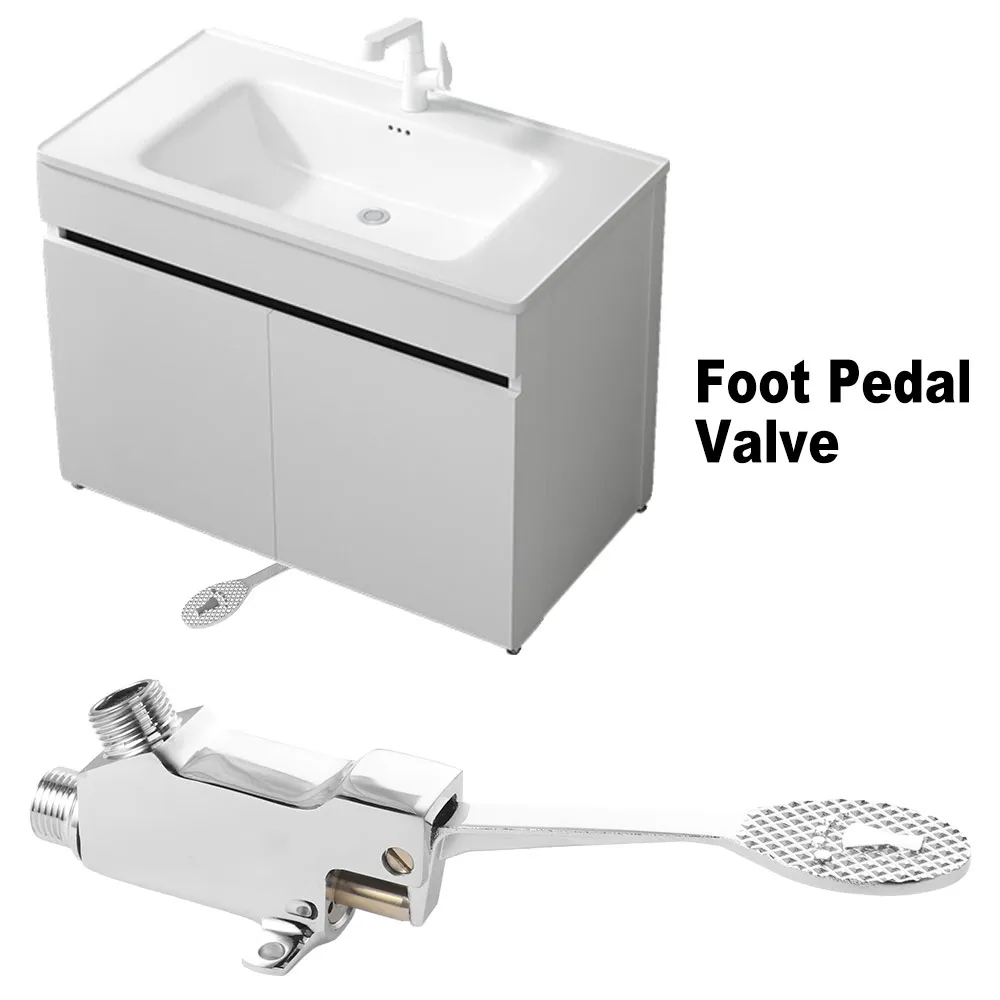 Foot Operated Foot Control Valve Hands-free Versatile Pedal Water Faucet Control Switch Rust-proof Copper Foot Pedal Tap Valve
Foot Operated Foot Control Valve Hands-free Versatile Pedal Water Faucet Control Switch Rust-proof Copper Foot Pedal Tap Valve