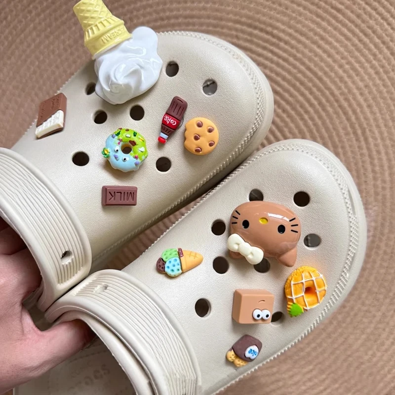 Cute Cartoon Resin Hello Kitty & Ice Cream Shoe Flowers DIY Hole Shoes Sandals Charm Shoes Accessories Party Festival Gifts
Cute Cartoon Resin Hello Kitty & Ice Cream Shoe Flowers DIY Hole Shoes Sandals Charm Shoes Accessories Party Festival Gifts