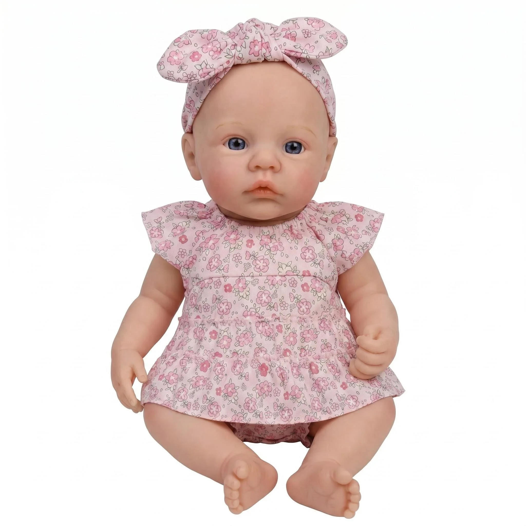 NPK 18inch Meadow Real Baby Size Platinum Solid Silicone Doll Super Soft Elastic Jelly Feel Collectible Baby Doll Version
NPK 18inch Meadow Real Baby Size Platinum Solid Silicone Doll Super Soft Elastic Jelly Feel Collectible Baby Doll Version