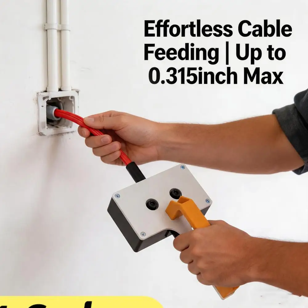 Electrician Wire Pulling Tool Labor-Saving Home Renovation Wire Puller High Efficiency Cable Threader for Wiring/Conduit Fishing
Electrician Wire Pulling Tool Labor-Saving Home Renovation Wire Puller High Efficiency Cable Threader for Wiring/Conduit Fishing
