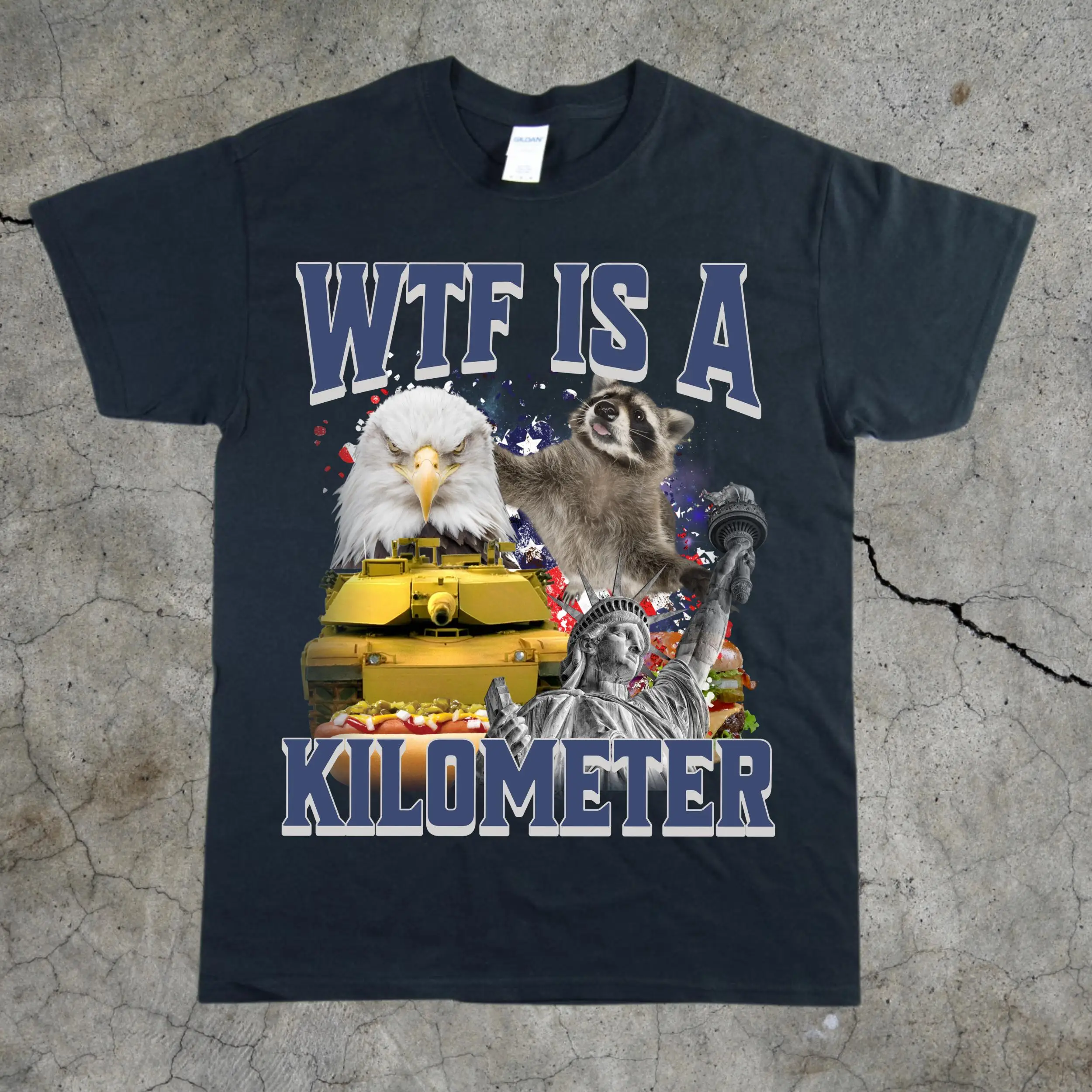 Футболка WTF Is A Kilometer Meme в стиле ретро, плотная хлопковая забавная винтажная футболка США, странная одежда 90-х годов
Футболка WTF Is A Kilometer Meme в стиле ретро, плотная хлопковая забавная винтажная футболка США, странная одежда 90-х годов