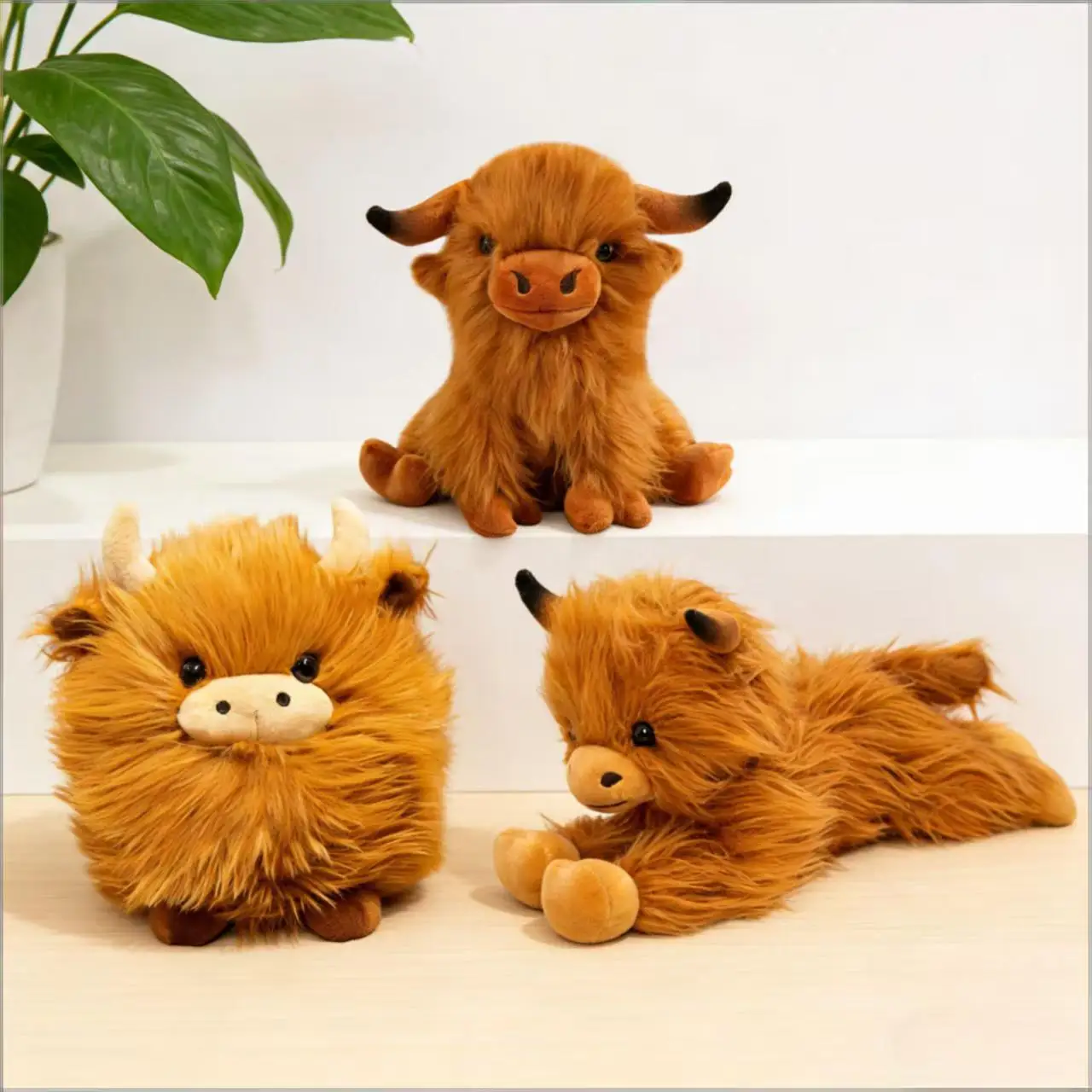 Kawaii Simulation Highland Cattle Plush Toys Animal Cow Stuffed Wild Yak Plush Soft Doll Birthday Gift Kids Girl Boy Bison Decor
Kawaii Simulation Highland Cattle Plush Toys Animal Cow Stuffed Wild Yak Plush Soft Doll Birthday Gift Kids Girl Boy Bison Decor