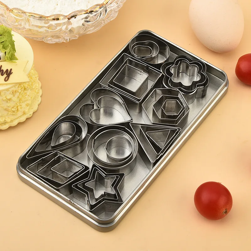 Stainless steel c set household creative flower cookie cake mold baking tool
Stainless steel c set household creative flower cookie cake mold baking tool