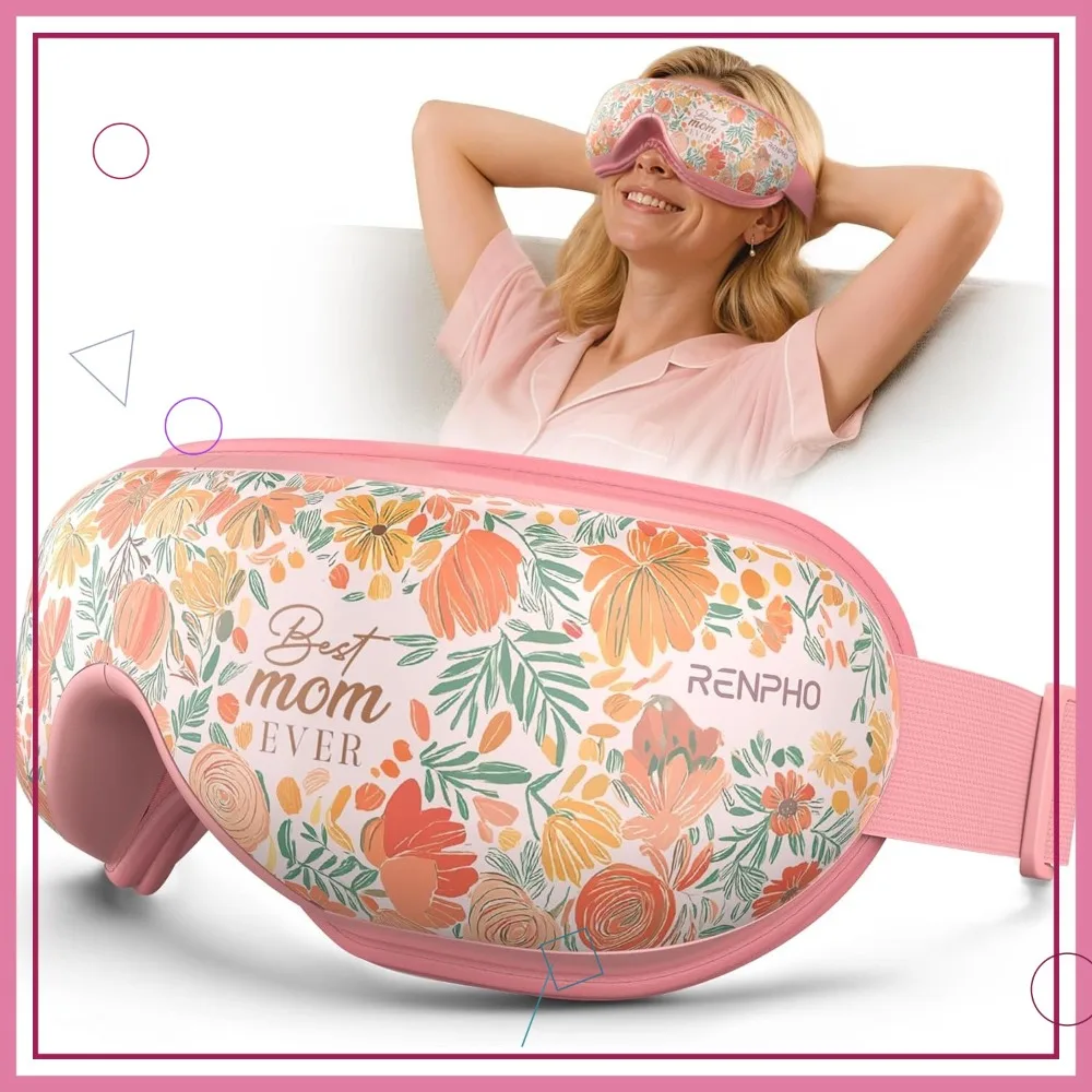 Eye Massager with Heat, Stress Relief for Dry Eyes, Relaxation Gift for Women Men, Portable Massaging Eye Mask
Eye Massager with Heat, Stress Relief for Dry Eyes, Relaxation Gift for Women Men, Portable Massaging Eye Mask