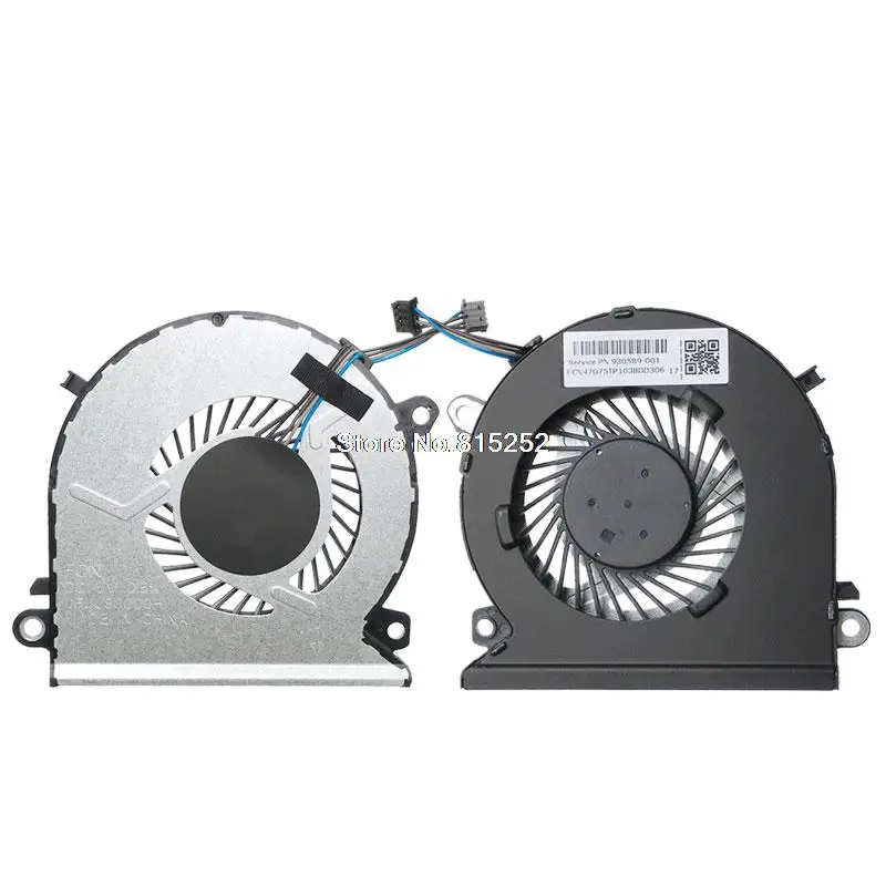 Laptop CPU FAN For HP 15-CB 15-CB528TX 15-CB529TX 15-CB530TX 15-CB531TX 15-CB532TX TPN-Q193 926875-001 930589-001 DC5V 0.5A
Laptop CPU FAN For HP 15-CB 15-CB528TX 15-CB529TX 15-CB530TX 15-CB531TX 15-CB532TX TPN-Q193 926875-001 930589-001 DC5V 0.5A