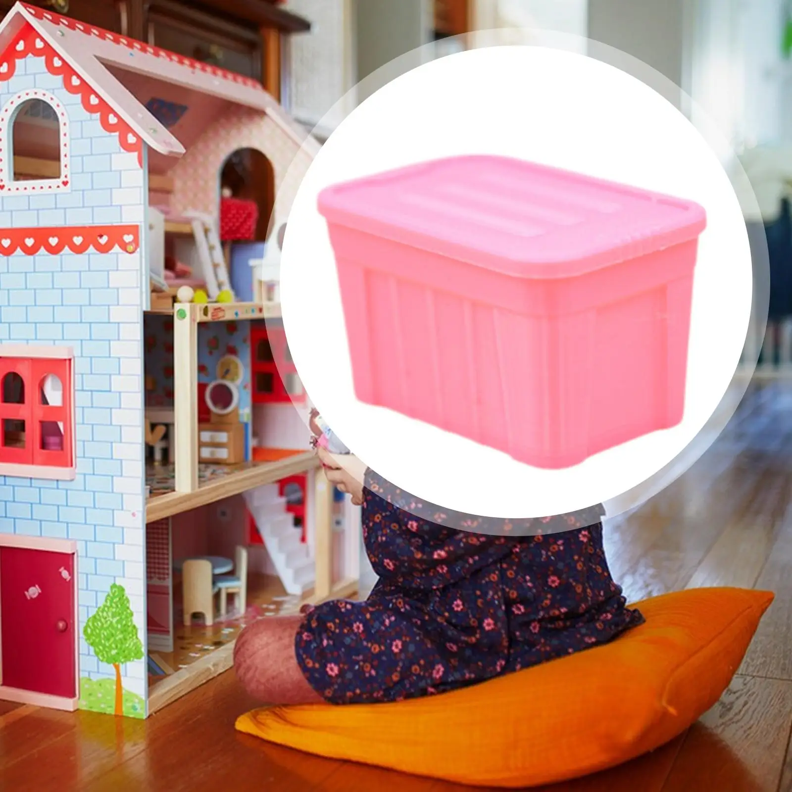 1:12 Dollhouse Storage Box Scenery Supplies, Mini Model Simulation Container with Lid for Living Room
1:12 Dollhouse Storage Box Scenery Supplies, Mini Model Simulation Container with Lid for Living Room