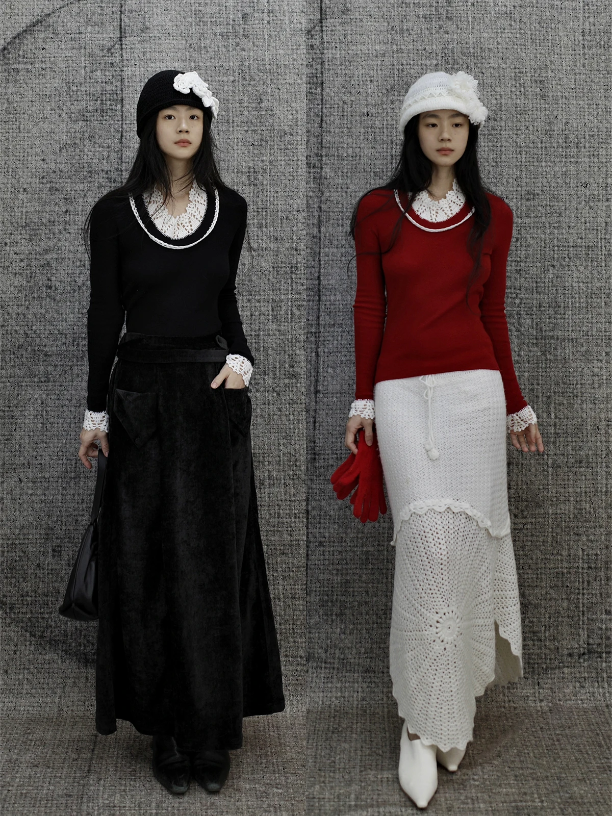 uoziwangyu Frang 00% Wool Red Bla Elastic Knitted Patchwork Hand Crochet Base irt Women's Soft Warm Long Sve round ...
uoziwangyu Frang 00% Wool Red Bla Elastic Knitted Patchwork Hand Crochet Base irt Women's Soft Warm Long Sve round ...