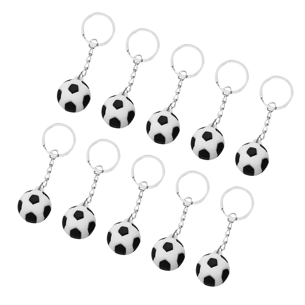10 Pcs Simulation Football Key Chain Pendants Girl Portable Keychain Rings Metal Hanging
10 Pcs Simulation Football Key Chain Pendants Girl Portable Keychain Rings Metal Hanging