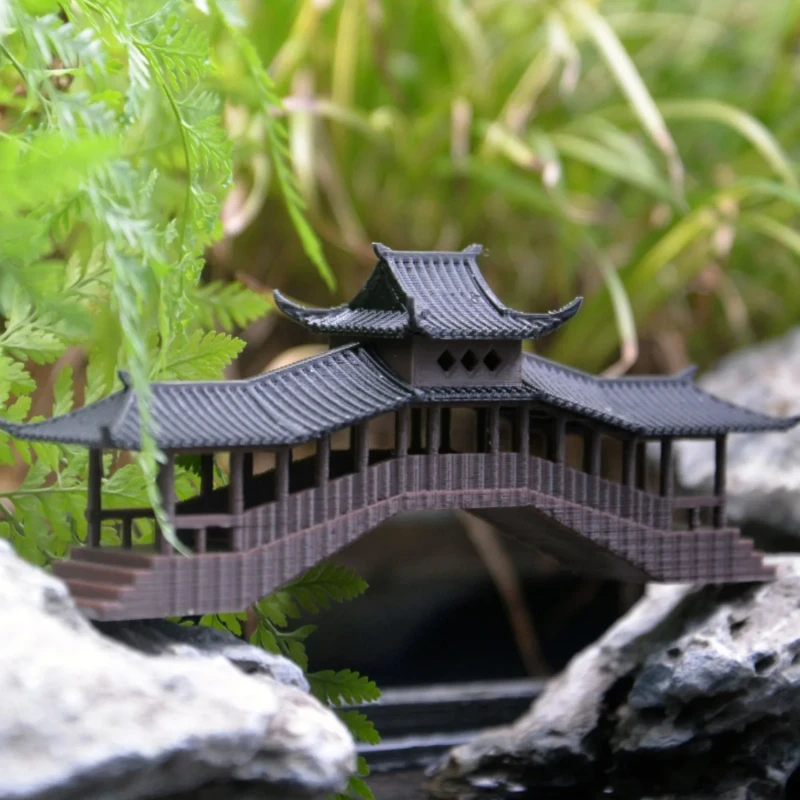 Chinese style ornament cross-rainbow corridor bridge 3D model micro-landscape rockery bonsai fish tank decorative ornament
Chinese style ornament cross-rainbow corridor bridge 3D model micro-landscape rockery bonsai fish tank decorative ornament