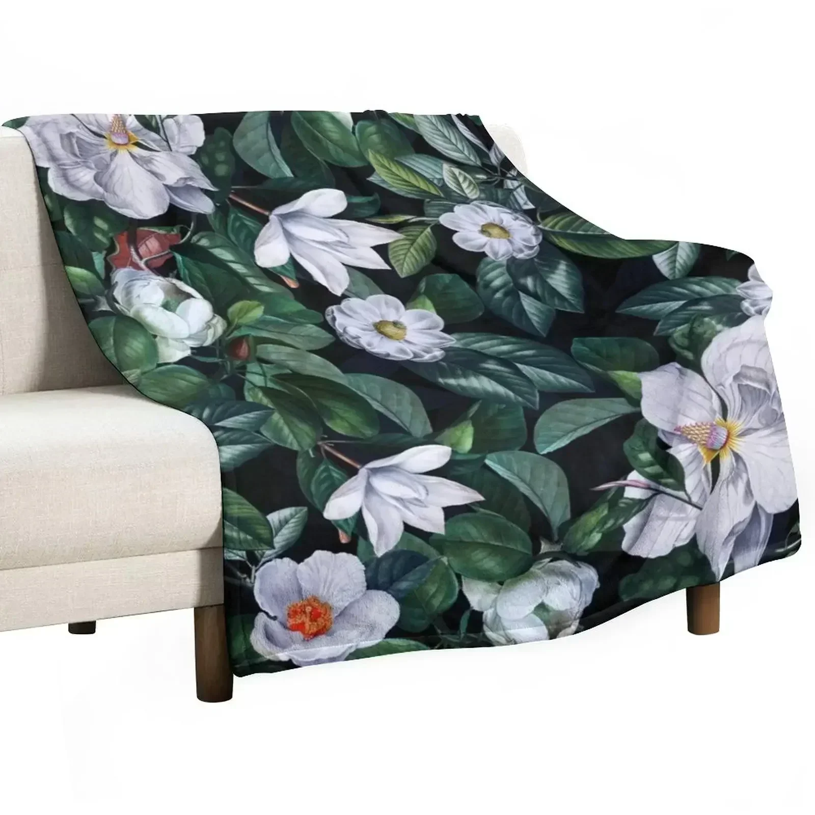 Vintage Midnight Magnolia Garden Throw Blanket Beautifuls heavy to sleep Picnic Travel Blankets
Vintage Midnight Magnolia Garden Throw Blanket Beautifuls heavy to sleep Picnic Travel Blankets