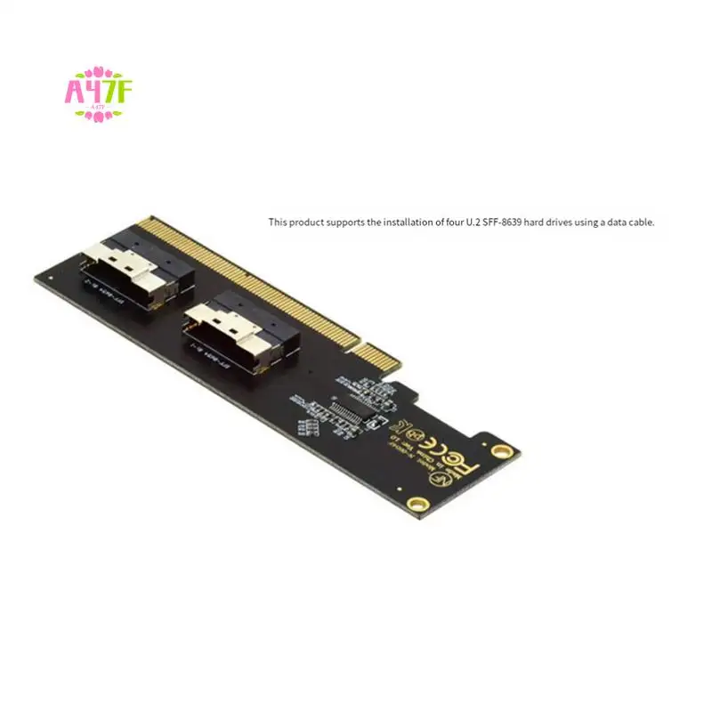 A47F-U.2 PCI-E Adapter, Maximize Your Pcie Potential: Pcie 3.0 4.0 X16 To 2-Port SFF-8654 8I Riser Adapter Card
A47F-U.2 PCI-E Adapter, Maximize Your Pcie Potential: Pcie 3.0 4.0 X16 To 2-Port SFF-8654 8I Riser Adapter Card