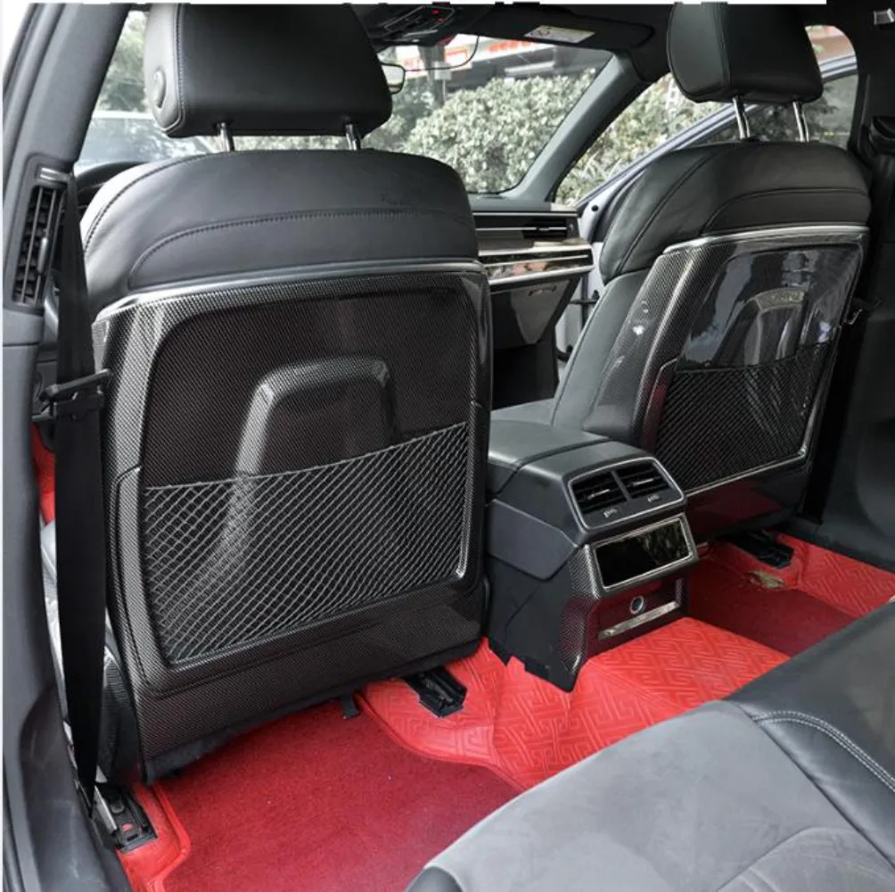 Suitable for Audi A6L A4L Q5L A5 seat backrest anti kick pad modification anti kick panel decoration
Suitable for Audi A6L A4L Q5L A5 seat backrest anti kick pad modification anti kick panel decoration