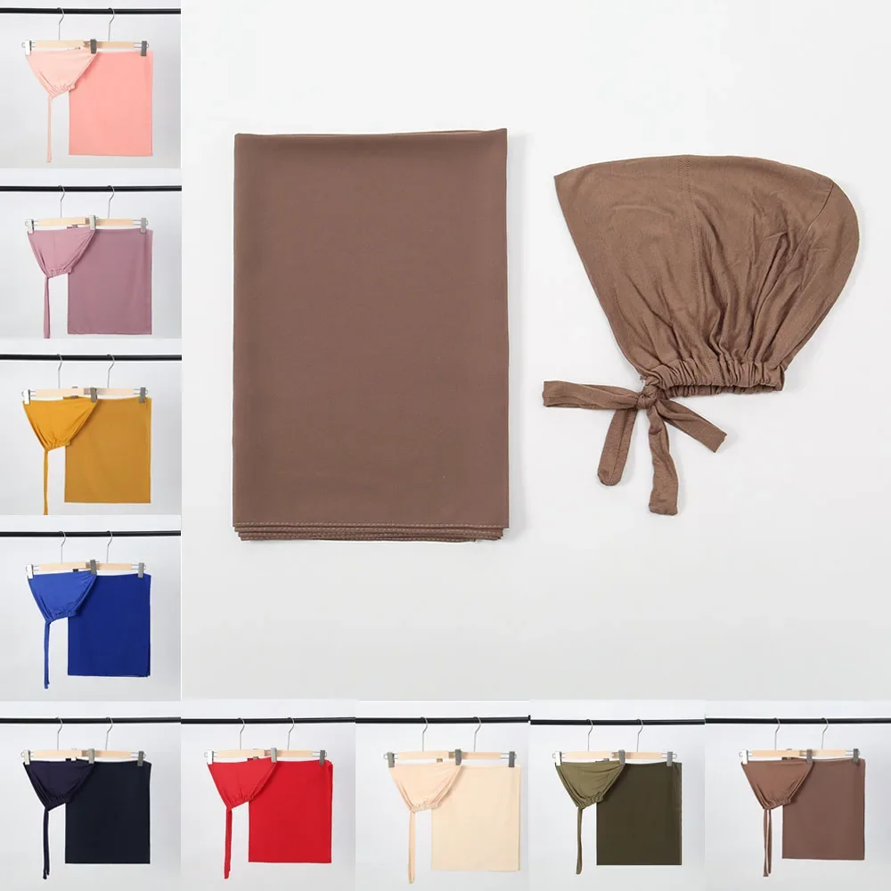 2 предмета в комплекте, мусульманский хиджаб, капот, платок, женский тюрбан премиум-класса, шифоновая длинная шаль и галстук, трикотажная внутренняя кепка, повязка на голову, чехол
2 предмета в комплекте, мусульманский хиджаб, капот, платок, женский тюрбан премиум-класса, шифоновая длинная шаль и галстук, трикотажная внутренняя кепка, повязка на голову, чехол