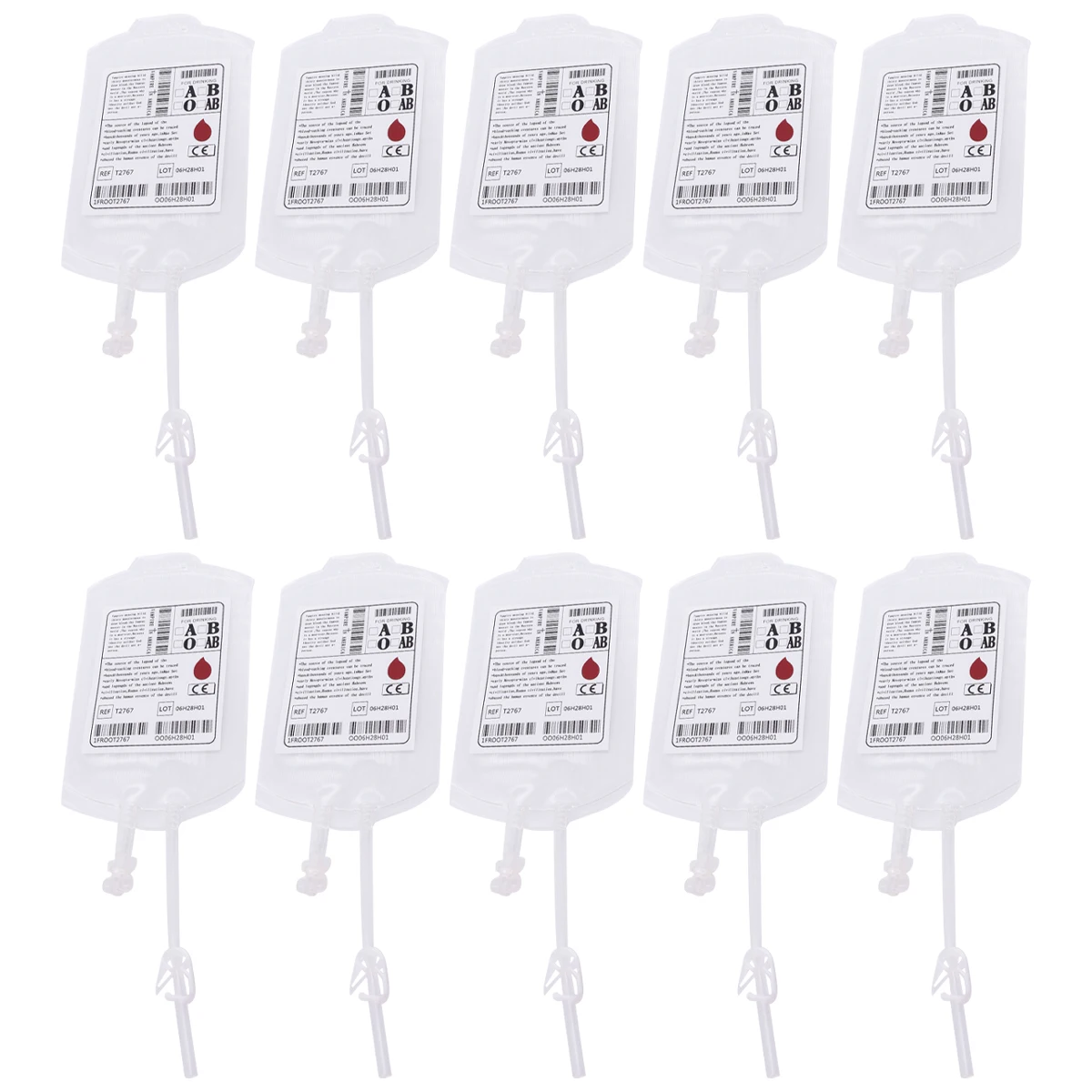 Vampire Drinking Bag Beverage Blood Halloween Props Pouches Transparent Party Container
Vampire Drinking Bag Beverage Blood Halloween Props Pouches Transparent Party Container