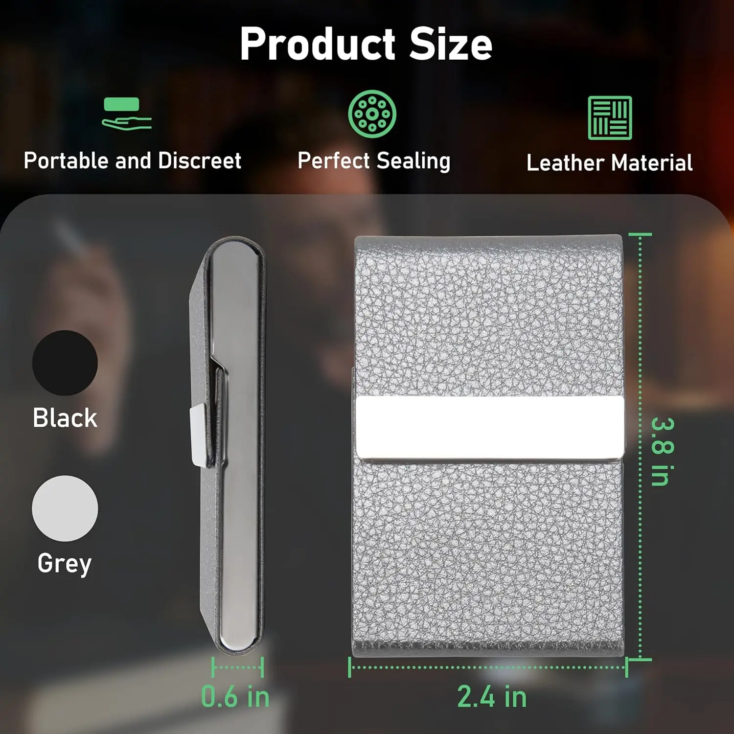 High-End Advertising Cigarette Box | Durable, Crushproof PU & Metal Material for Brand Marketing & Employee Benefits
High-End Advertising Cigarette Box | Durable, Crushproof PU & Metal Material for Brand Marketing & Employee Benefits