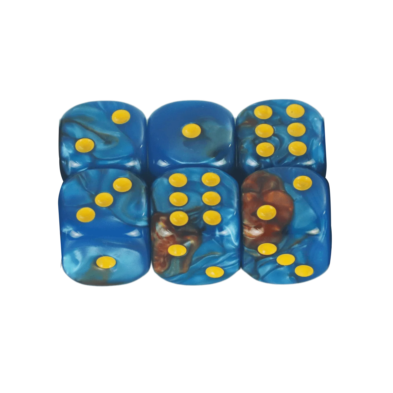 Набор кубиков Round Dot D6 для настольных игр - 12 мм, разноцветные, 6 штук в упаковке
Набор кубиков Round Dot D6 для настольных игр - 12 мм, разноцветные, 6 штук в упаковке