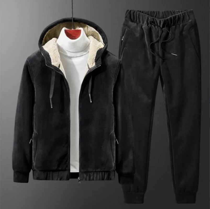 Men Winter Fashion Plus Size Casual Hoodies+Pants Set Hooded Clothes 2023 Thick Sportswear Warm Fleece Tracksuit Mens Warm Sets
Men Winter Fashion Plus Size Casual Hoodies+Pants Set Hooded Clothes 2023 Thick Sportswear Warm Fleece Tracksuit Mens Warm Sets