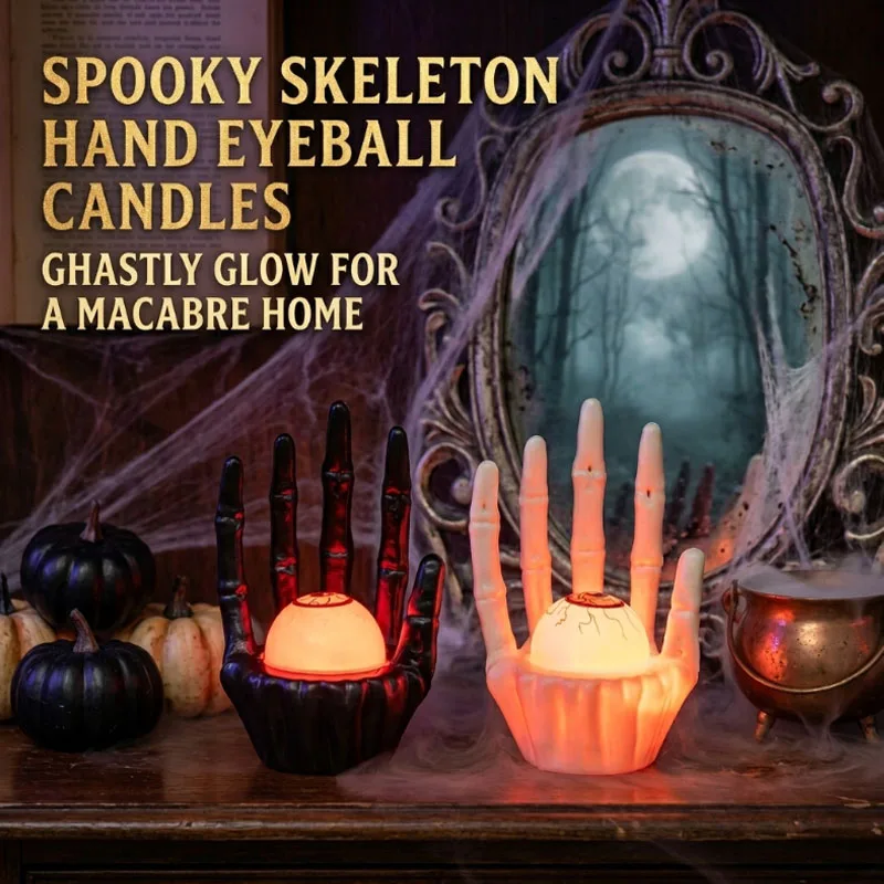 1-5PCS Ghost Hand Pumpkin Light Halloween Table Decor Accessories for Haunted House Scene and Festive Atmosphere
1-5PCS Ghost Hand Pumpkin Light Halloween Table Decor Accessories for Haunted House Scene and Festive Atmosphere