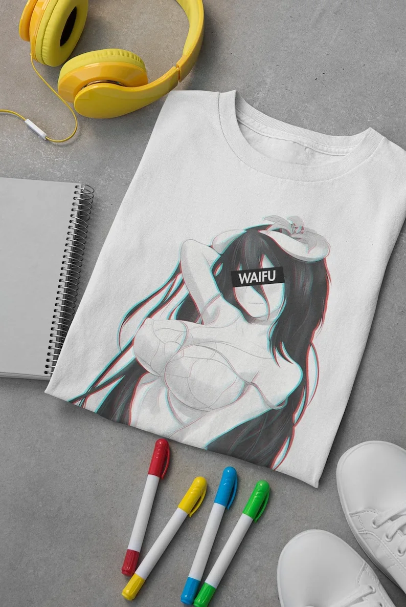 Unisex Albedo Anime T-Shirt, Manga Waifu Material Shirt 
Unisex Albedo Anime T-Shirt, Manga Waifu Material Shirt