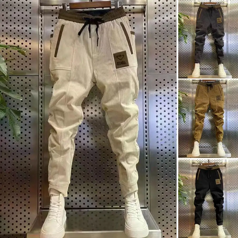 Stylish Harem Pants Drawstring Warm Soft Male Pure Color Harem Casual Trousers
Stylish Harem Pants Drawstring Warm Soft Male Pure Color Harem Casual Trousers