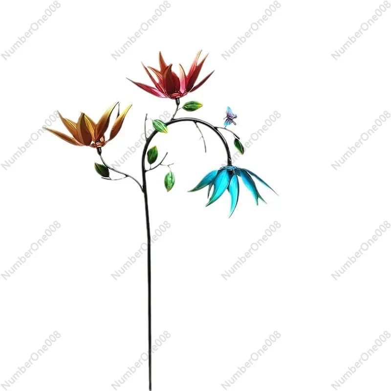 Sunflower Windmill Large Metal Windmill with Three Rotating Flowers and Butterflies
Sunflower Windmill Large Metal Windmill with Three Rotating Flowers and Butterflies