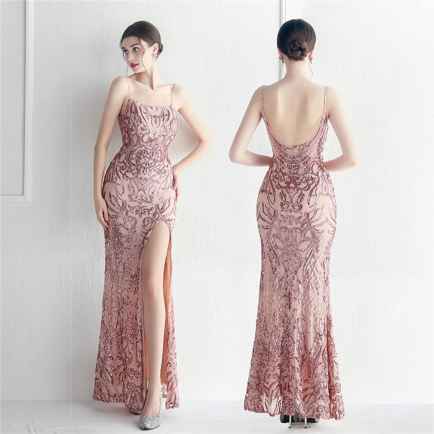 Bridesmaids Ball Party Sexy Positioning Floral Beads Birthday Dress for Women Drag Queen Costumes Ballroom Dance Dress
Bridesmaids Ball Party Sexy Positioning Floral Beads Birthday Dress for Women Drag Queen Costumes Ballroom Dance Dress
