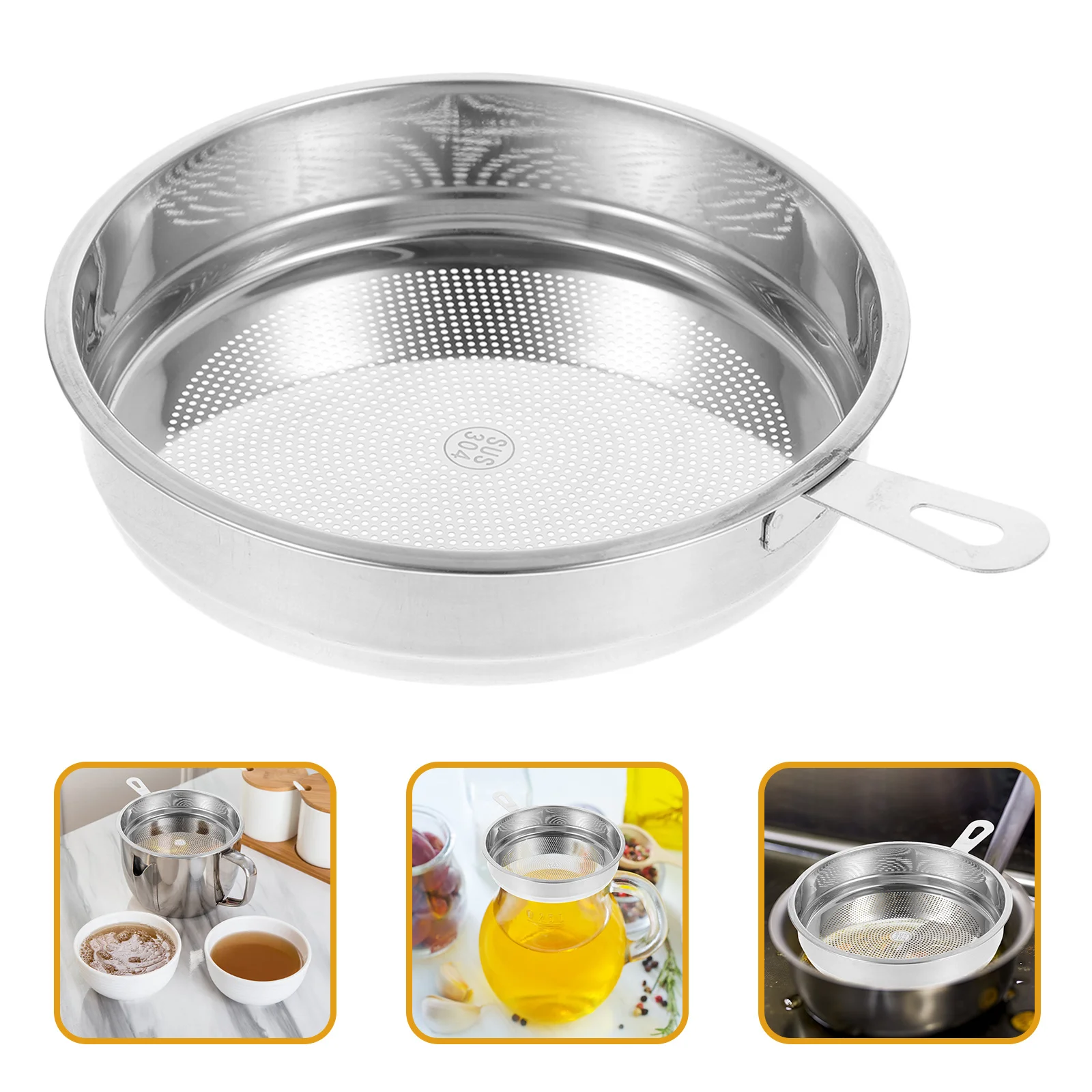 Fine Mesh Stainless Steel Filter 8Cm for Oil Pot Tea Infuser Reusable Strainer Kitchen Oil Holder Filter Tea Pot Accessories
Fine Mesh Stainless Steel Filter 8Cm for Oil Pot Tea Infuser Reusable Strainer Kitchen Oil Holder Filter Tea Pot Accessories