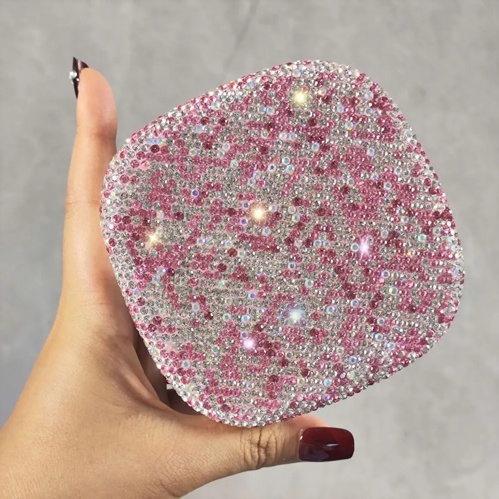 Sparkling Mini Rhinestone Jewelry Box Luxury Exquisite Ring Storage Box Multifunctional with Makeup Mirror Jewelry Display Box
Sparkling Mini Rhinestone Jewelry Box Luxury Exquisite Ring Storage Box Multifunctional with Makeup Mirror Jewelry Display Box
