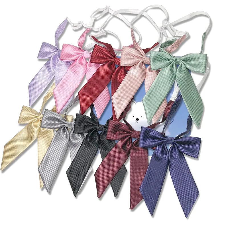 Women Japanese JK Bowties Solid Color Black Red Bow Ties 12CM Butterfly College Student Shirt Neckwear Accessories
Women Japanese JK Bowties Solid Color Black Red Bow Ties 12CM Butterfly College Student Shirt Neckwear Accessories