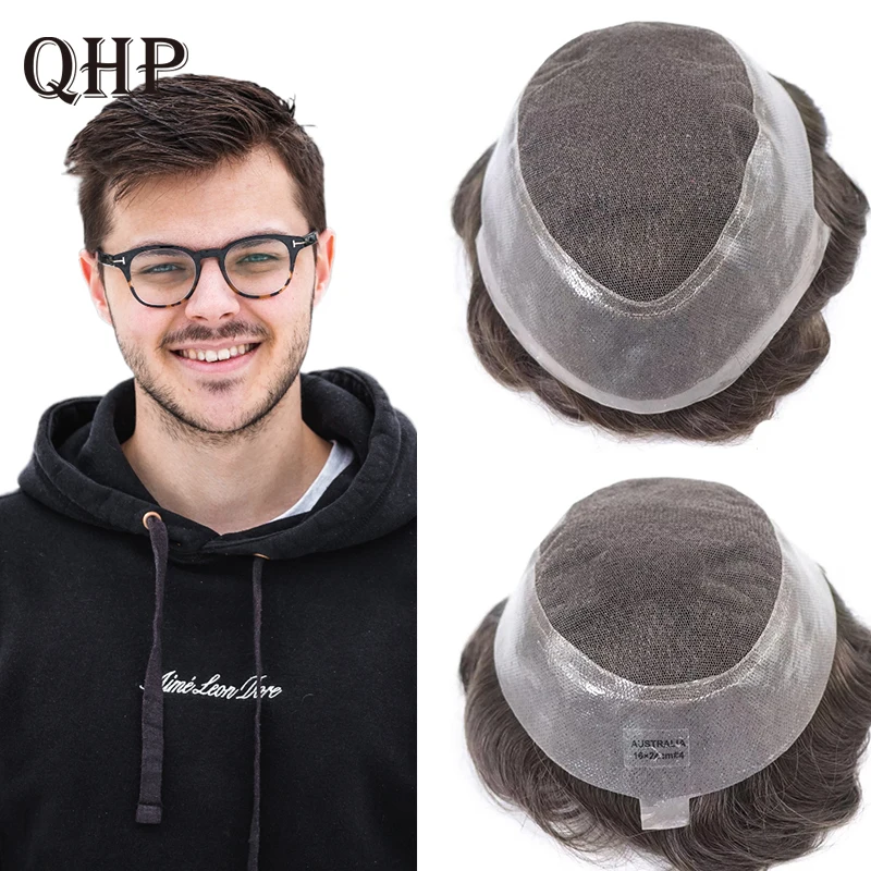 Male Hair Prosthesis 100% Real Human Hair Lace PU Men Toupee Durable Wigs Man 6" Hair Piece Replacement Systems Natural Black
Male Hair Prosthesis 100% Real Human Hair Lace PU Men Toupee Durable Wigs Man 6" Hair Piece Replacement Systems Natural Black