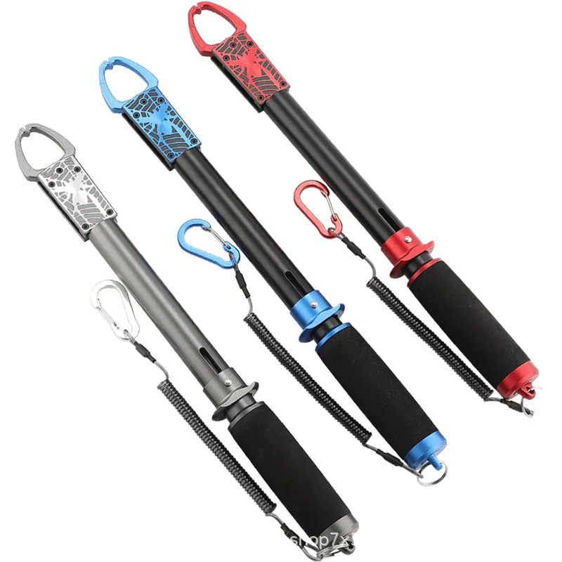 Extended Large Object Spider Aluminum Alloy Fish Holding Controlling Device Multi-Functional Fish-Friendly Fish Fishing Pliers
Extended Large Object Spider Aluminum Alloy Fish Holding Controlling Device Multi-Functional Fish-Friendly Fish Fishing Pliers