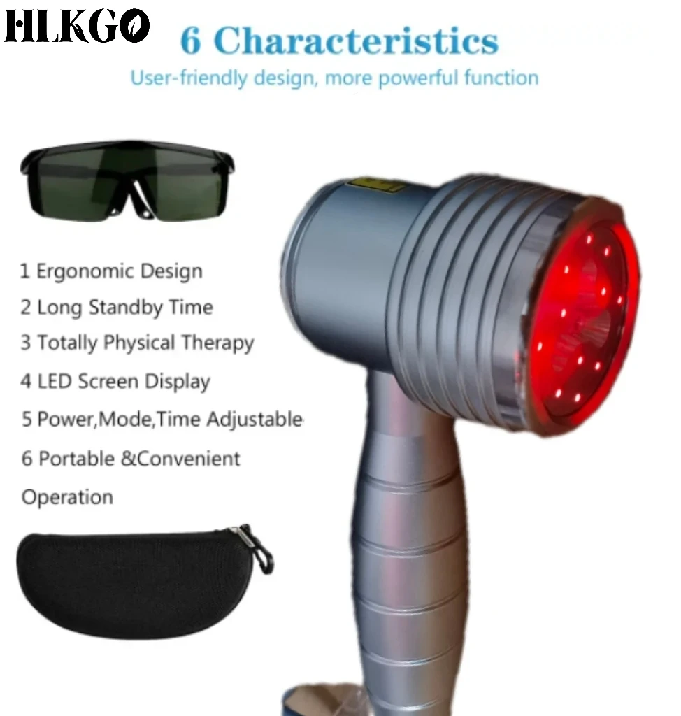 HLKGO Professional 5W Laser for Humans & Animals, 808/650nm Dual Wave Deep Tissue Treatment for Pain Relief & Recovery
HLKGO Professional 5W Laser for Humans & Animals, 808/650nm Dual Wave Deep Tissue Treatment for Pain Relief & Recovery