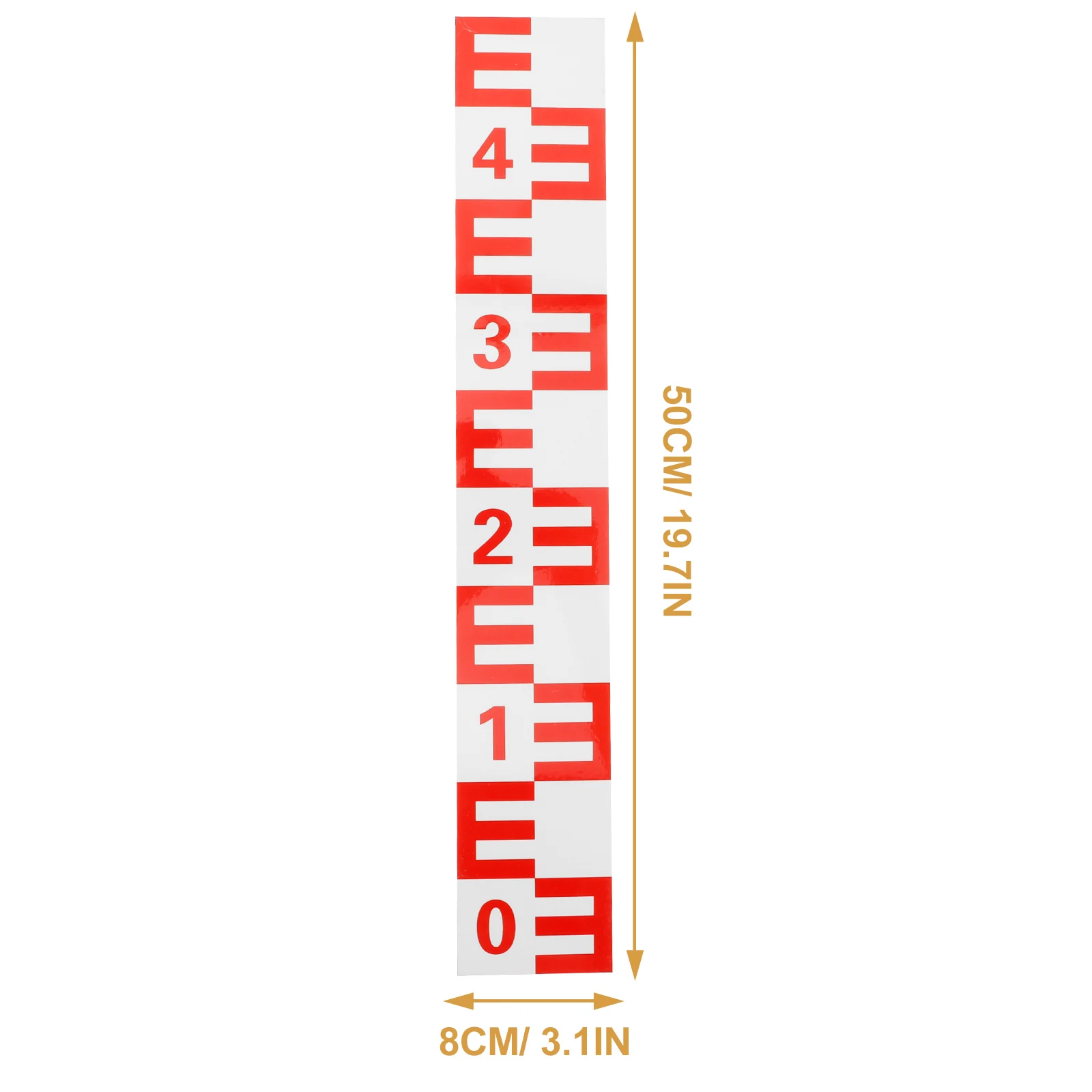 2pcs Water Level Sticker 8x50cm Aluminum Reflective Scale Pond Pool Aquarium Tank Gauge Waterproof Self adhesive Measurement
2pcs Water Level Sticker 8x50cm Aluminum Reflective Scale Pond Pool Aquarium Tank Gauge Waterproof Self adhesive Measurement