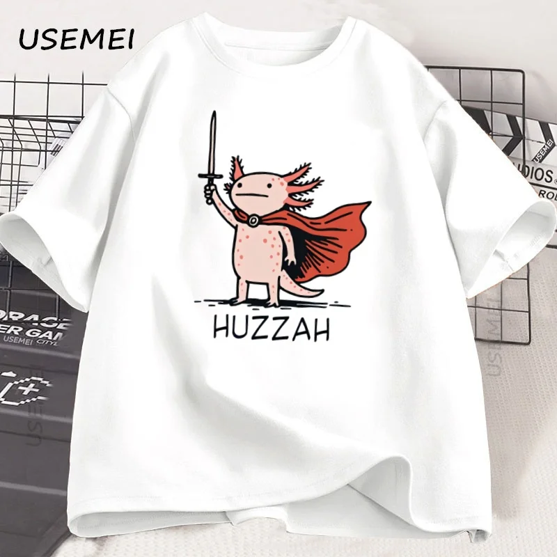 Funny Huzzah Axolotl Meme T Shirt Mexico Short Sleeve Round Neck Tshirt Oversized T-shirt Streetwears Harajuku Mens Clothing
Funny Huzzah Axolotl Meme T Shirt Mexico Short Sleeve Round Neck Tshirt Oversized T-shirt Streetwears Harajuku Mens Clothing