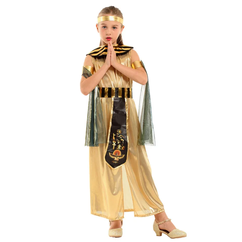 Halloween Egyptian Pharaoh Costumes For Kids Girl Christmas Carnival Party Princess Cosplay Costumes
Halloween Egyptian Pharaoh Costumes For Kids Girl Christmas Carnival Party Princess Cosplay Costumes