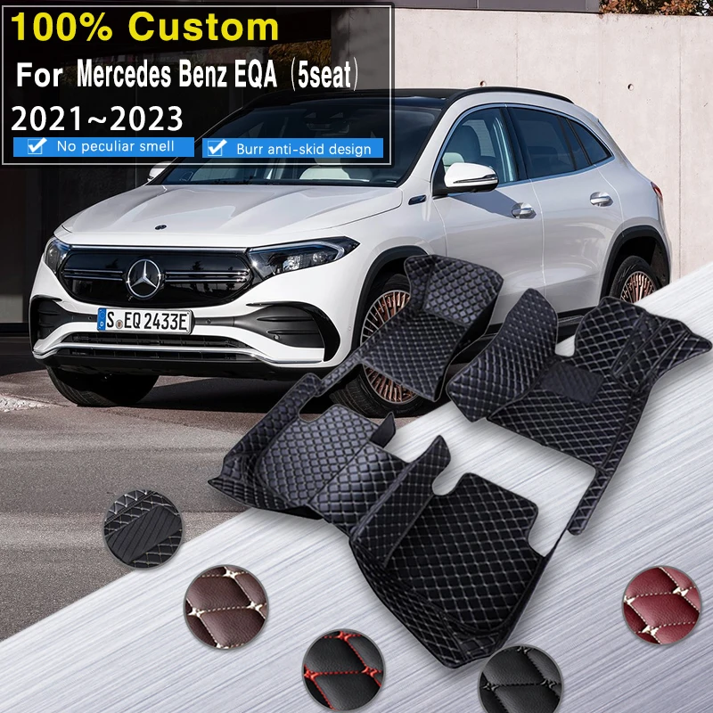 Автомобильные коврики, полный комплект для Mercedes Benz EQA 2021 ~ 2023, коврики от грязи, водонепроницаемые коврики, автомобильные коврики, аксессуары для интерьера автомобиля
Автомобильные коврики, полный комплект для Mercedes Benz EQA 2021 ~ 2023, коврики от грязи, водонепроницаемые коврики, автомобильные коврики, аксессуары для интерьера автомобиля