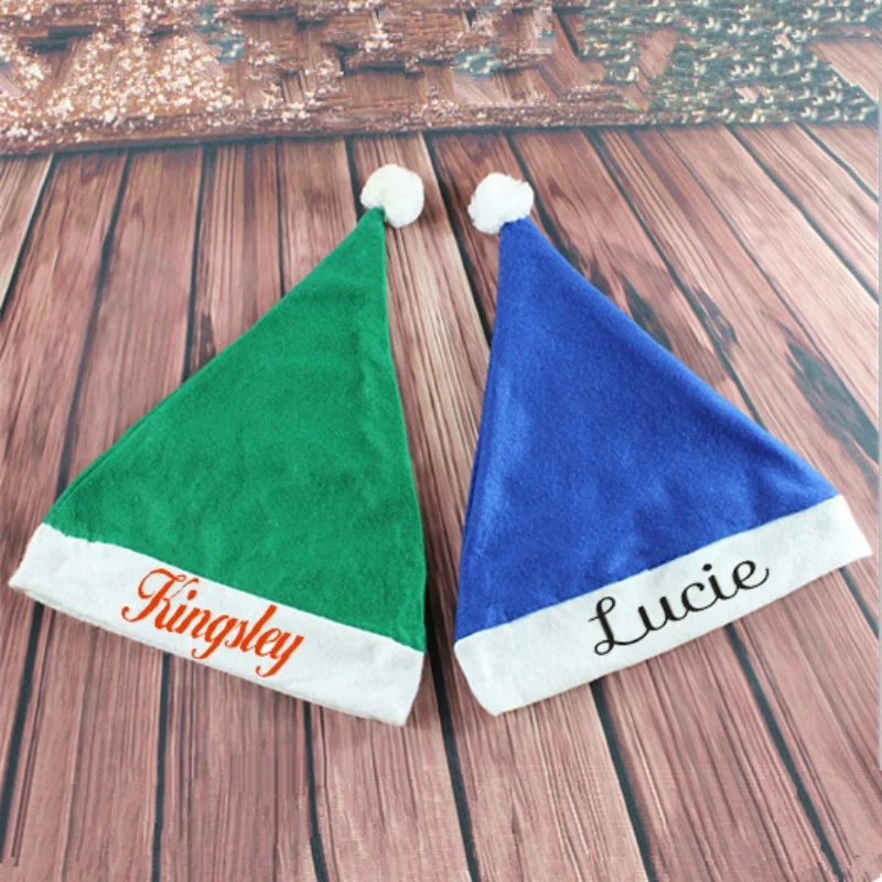 PersonalizedPPrinted ChristmasDecorationsdult ChristmasHats, ChristmasClothing hats, blue green non-woven fabric Hats, col
PersonalizedPPrinted ChristmasDecorationsdult ChristmasHats, ChristmasClothing hats, blue green non-woven fabric Hats, col