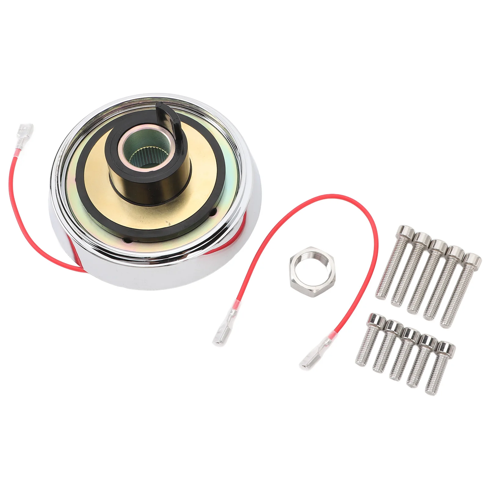 Steering Wheel Hub Adapter Kit T04 5 Holes Steering Wheel Hub Adapter for Kenworth W900 Peterbilt 210 220 320-389 2014 and Later
Steering Wheel Hub Adapter Kit T04 5 Holes Steering Wheel Hub Adapter for Kenworth W900 Peterbilt 210 220 320-389 2014 and Later