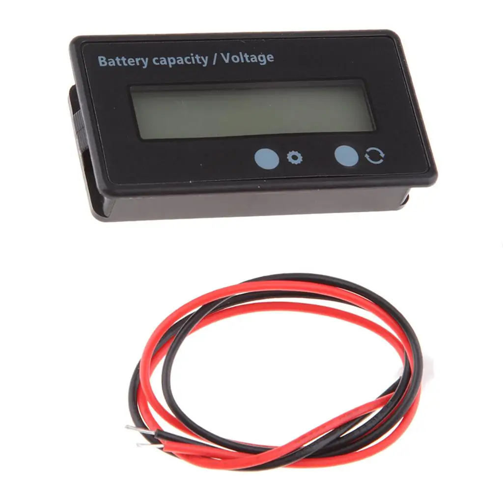 Battery Capacity Meter LCD Display Voltmeter Voltage Indicator Plastic Material Tester for Universal Battery Types
Battery Capacity Meter LCD Display Voltmeter Voltage Indicator Plastic Material Tester for Universal Battery Types