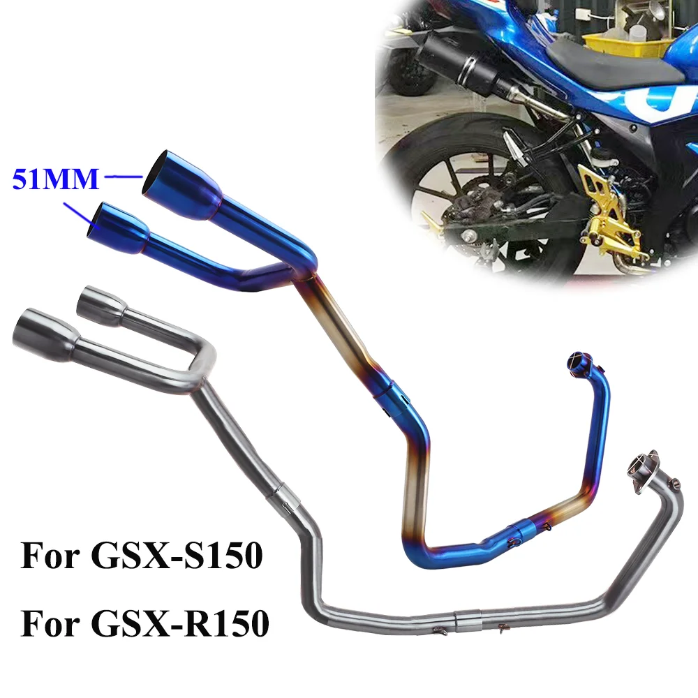 For Suzuki GSXS150 GSXR150 Motorcycle Exhaust Escape System Muffler 51MM Dual Muffler
For Suzuki GSXS150 GSXR150 Motorcycle Exhaust Escape System Muffler 51MM Dual Muffler
