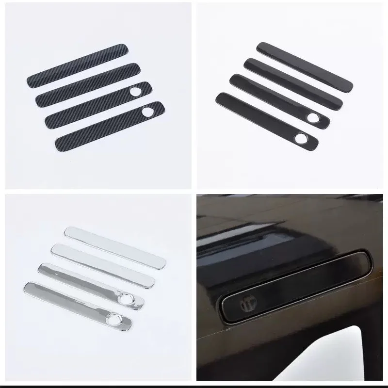 For Mercedes Smart #1 2023-2024 ABS Black Carbon Fiber Car Door Handle Cover Styling Accessories
For Mercedes Smart #1 2023-2024 ABS Black Carbon Fiber Car Door Handle Cover Styling Accessories