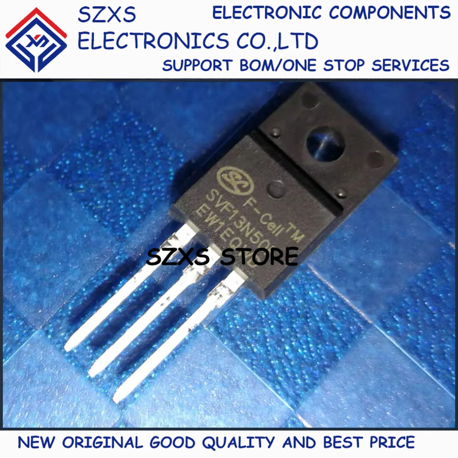 New Original 10Pcs SVF13N50F TO-220F 500V 13A MOSFET Field Effect Transistor In Stock Electronic Components Good Quality
New Original 10Pcs SVF13N50F TO-220F 500V 13A MOSFET Field Effect Transistor In Stock Electronic Components Good Quality