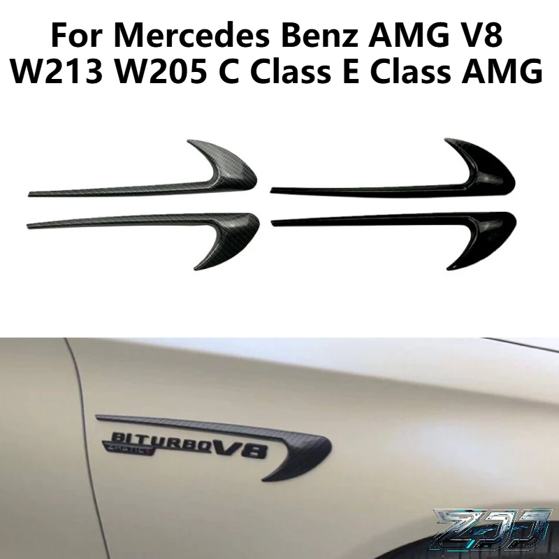 Car Side Sticker Vent Fender Trim Emblem Blade Logo Trim For Mercedes Benz AMG V8 C200 C300 E300 E400 W213 C-Class W205 AMG
Car Side Sticker Vent Fender Trim Emblem Blade Logo Trim For Mercedes Benz AMG V8 C200 C300 E300 E400 W213 C-Class W205 AMG