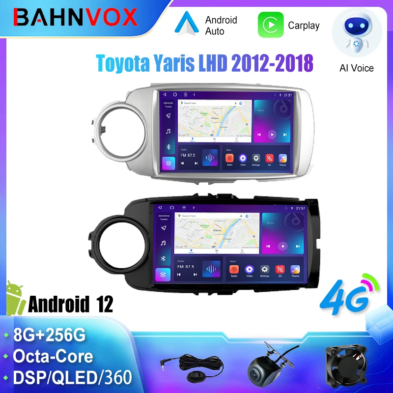 9" Android Car Radio 12.0 for Toyota Yaris LHD 2012-2018 Multimedia Video Player GPS Navigation Stereo Carplay Head Unit
9" Android Car Radio 12.0 for Toyota Yaris LHD 2012-2018 Multimedia Video Player GPS Navigation Stereo Carplay Head Unit