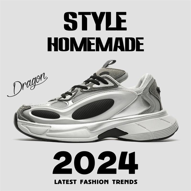 2025Summer Breathable Comfortable Lightweight High Quality Spaceship Same Casual Fashion Couple Dad Shoes Silver36-44
2025Summer Breathable Comfortable Lightweight High Quality Spaceship Same Casual Fashion Couple Dad Shoes Silver36-44