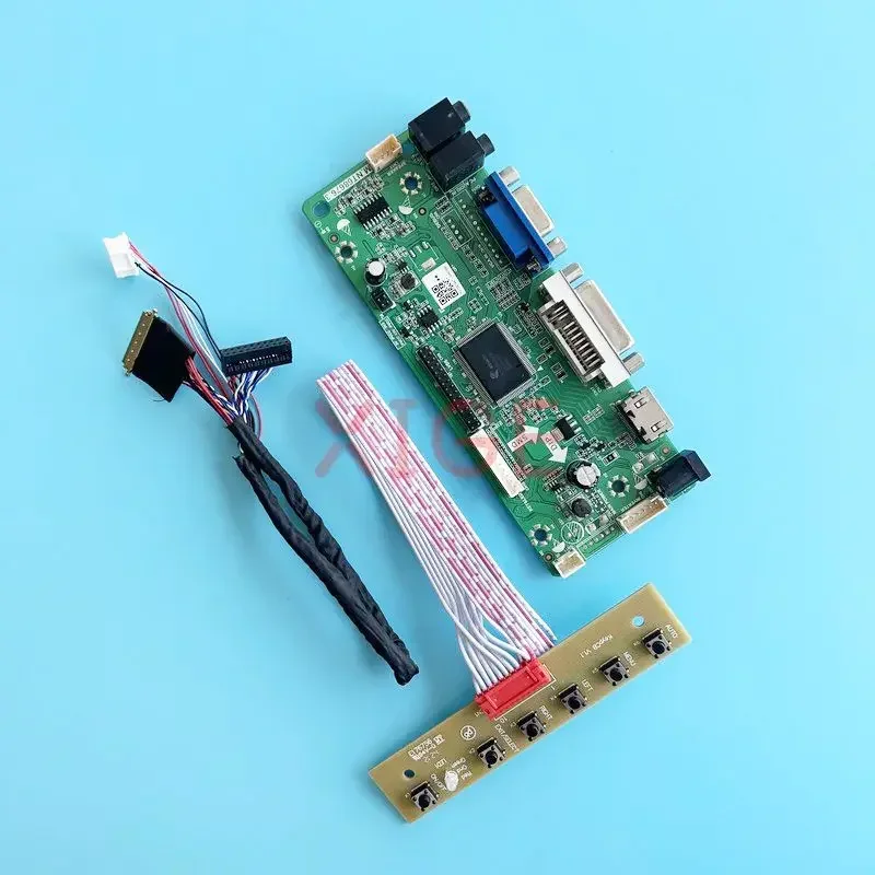 Плата драйвера контроллера DIY Kit для N101L6-L01/L02/L0A/L0B/L0D 10,1 "1024x600, матрица для ноутбука LVDS, 40 контактов, DVI, VGA, HDMI-совместимая
Плата драйвера контроллера DIY Kit для N101L6-L01/L02/L0A/L0B/L0D 10,1 "1024x600, матрица для ноутбука LVDS, 40 контактов, DVI, VGA, HDMI-совместимая