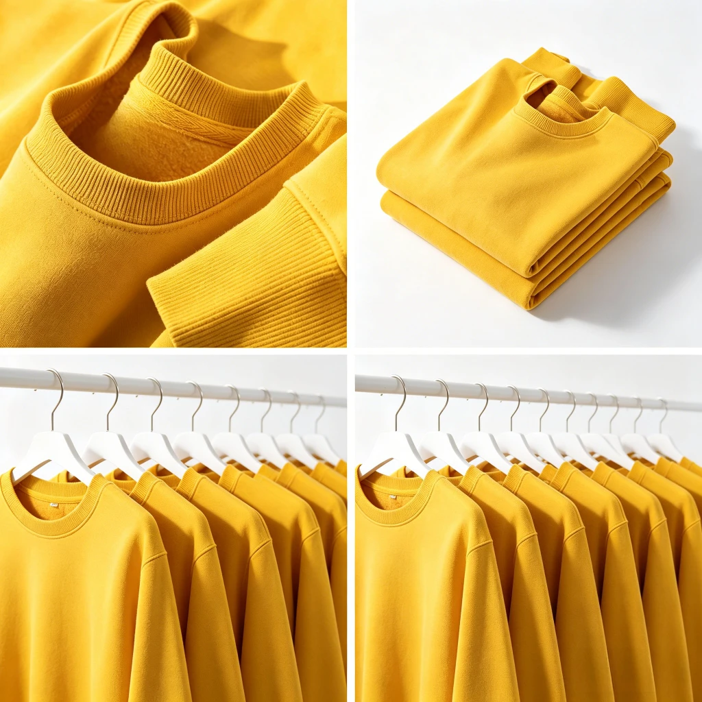 Men's Turmeric Yellow Crew Neck Sweatshirt Thick Fleece Lined Solid Color Loose Fit Warm Winter Top
Men's Turmeric Yellow Crew Neck Sweatshirt Thick Fleece Lined Solid Color Loose Fit Warm Winter Top