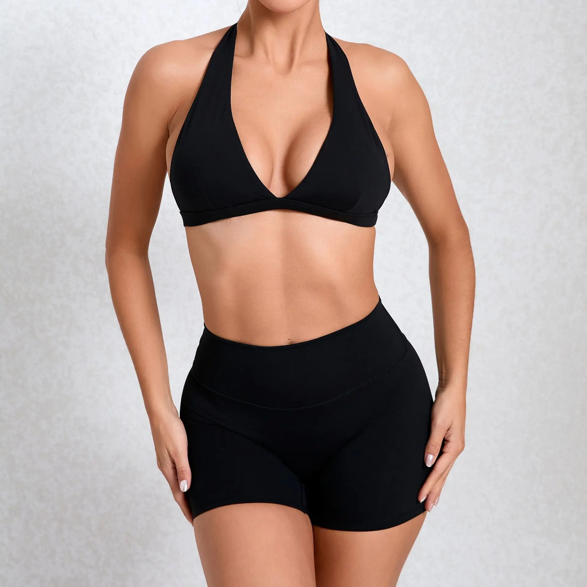 Seamless Nude Yoga Sets Sports Fitness High-waisted Peach Hip Backless Sexy Quick Drying Workout Clothing Gym Suit for Women
Seamless Nude Yoga Sets Sports Fitness High-waisted Peach Hip Backless Sexy Quick Drying Workout Clothing Gym Suit for Women