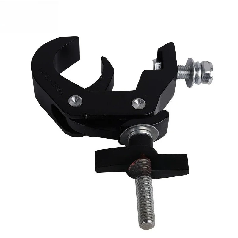 TUV/CE Certified Double Aluminum Truss Light Hook Clamp for Moving Stage Lighting for DJ Light Clamping
TUV/CE Certified Double Aluminum Truss Light Hook Clamp for Moving Stage Lighting for DJ Light Clamping
