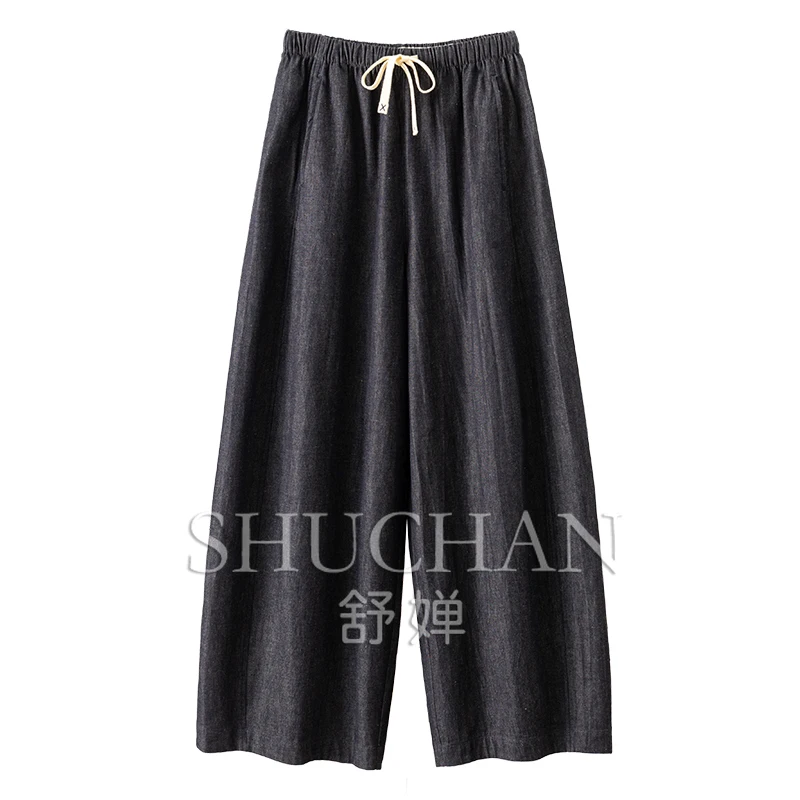 2025 Retro New Blue Pure Cotton High Waist Wide Leg Sickle Jeans New Women 34C0 Pantalon Pour Femme jeans woman
2025 Retro New Blue Pure Cotton High Waist Wide Leg Sickle Jeans New Women 34C0 Pantalon Pour Femme jeans woman